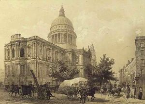 St. Paul's Cathedral by Louis Jules Arnout