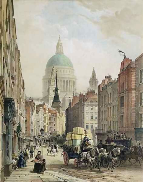 St. Paul's from Fleet Street - view 1