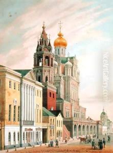 The Assumption Church at Pokrovskaya street in Moscow