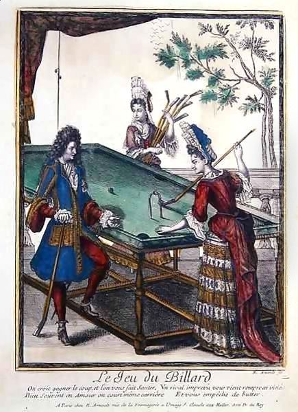 A Game of Billiards - view 1