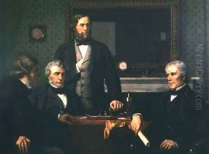 Deputation to Faraday, requesting him to accept the presidency