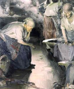 The Laundresses by Abram Efimovich Arkhipov
