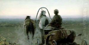 The Return Journey by Abram Efimovich Arkhipov