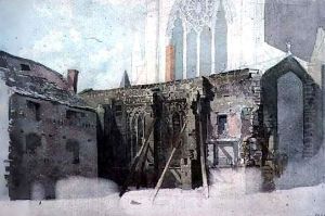 An Architectural Sketch by John Wykeham Archer