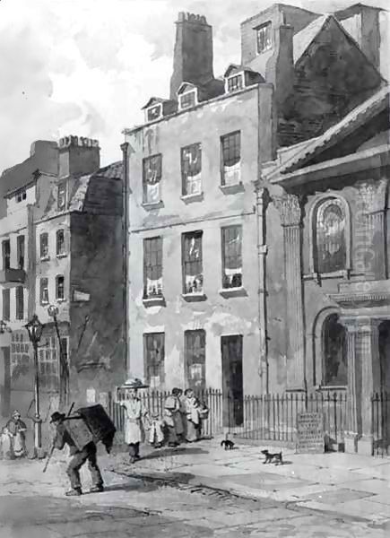 House of Sir Isaac Newton at 35 St Martin's Street, Leicester Square, London - view 1