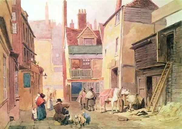 St. Bartholomew Close, Smithfield, London - view 1