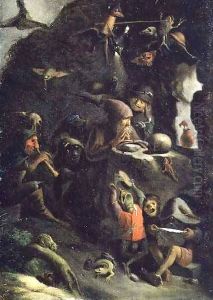 The Temptation of St. Anthony by Thomas Van Apshoven