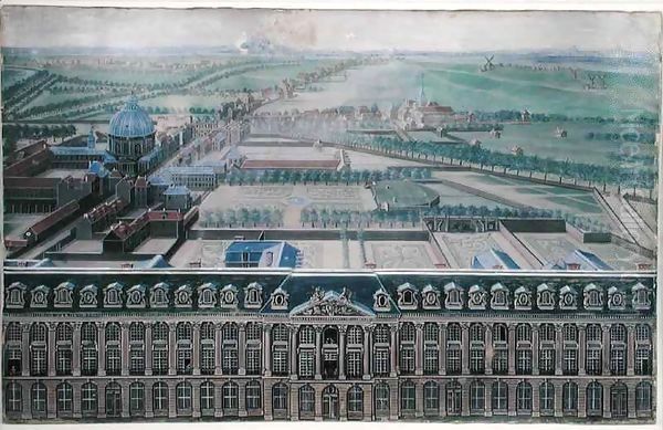 West Facade of the Place Louis-Le-Grand and the Faubourg Saint-Honore - view 1