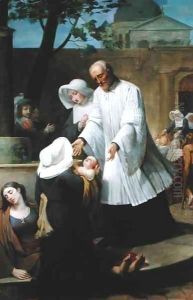 St. Vincent de Paul Helping the Plague-Ridden 2