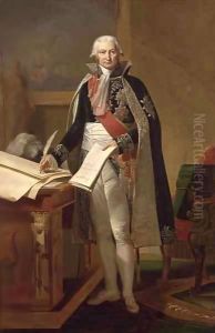 Jean-Baptiste de Nompere de Champagny (1756-1834) Duke of Cadore by Antoine Jean Joseph Ansiaux