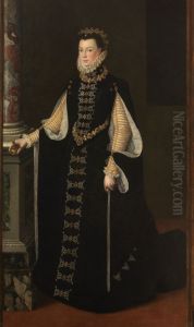 Isabella of Valois, Queen of Spain (1545-68), wife of King Philip II of Spain (1556-98) by Sofonisba Anguissola