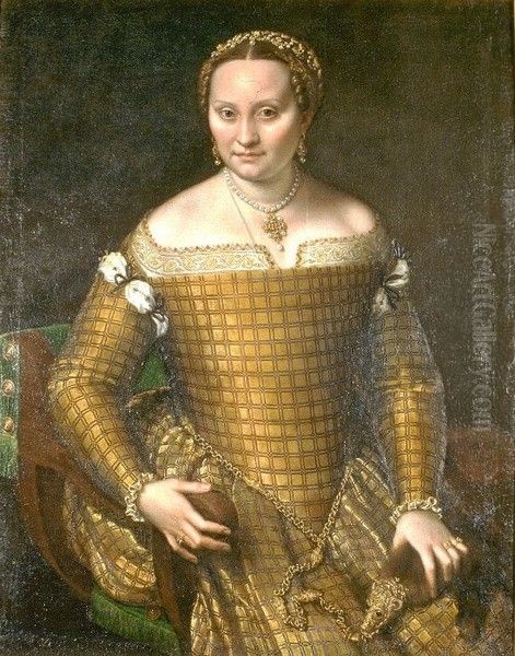 Portrait of the artist's mother, Bianca Ponzoni Anguisciola by Sofonisba Anguissola
