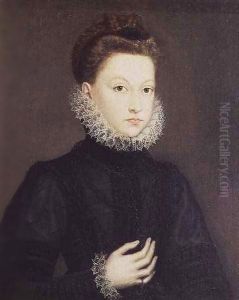 Infanta Isabella Clara Eugenia (1566-1633), daughter of Philip II of Spain (1527-98) and Isabella of Valois (1545-68) by Sofonisba Anguissola