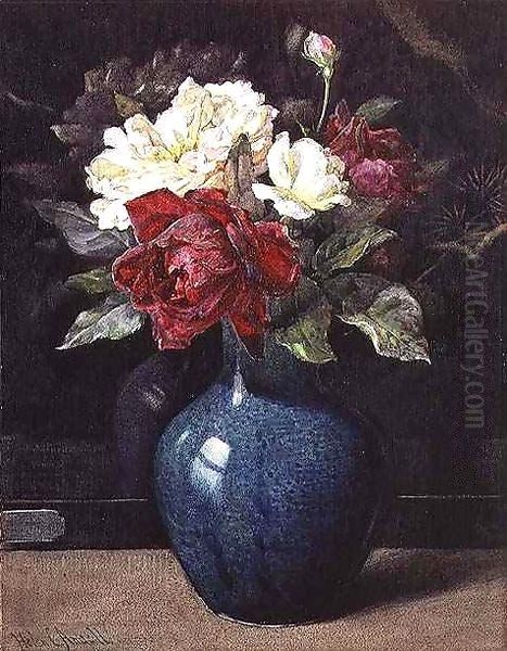 Roses in a Vase - view 1