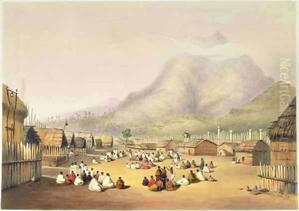 Tu Kaitote, the Pah of Te Whero Whero - view 1
