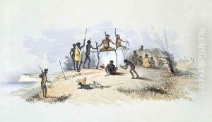 The Aboriginal Inhabitants Native Tombs and Means of Disposing of their Dead, from 'South Australia Illustrated' The Aboriginal Inhabitants Native Tombs and Means of Disposing of their Dead, from 'South Australia Illustrated'