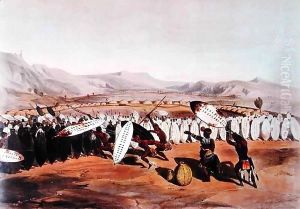 Umpanda Reviewing his Troops at Nonduengo