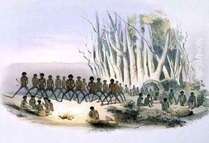 The Aboriginal Inhabitants: The Palti Dance, from 'South Australia Illustrated' The Aboriginal Inhabitants: The Palti Dance, from 'South Australia Illustrated'