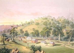 Evening at Angaston, South Australia