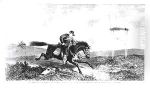 The American Pony Express, En Route from the Missouri River to San Francisco by George Henry Andrews