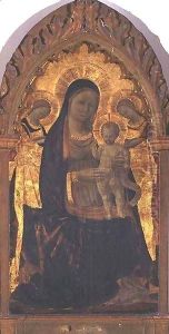 Madonna and Child with Two Angels by Giusto Manzini Andrea di