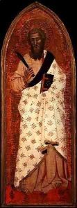 St. Bartholomew by Andrea Bonaiuti da Da Firenze