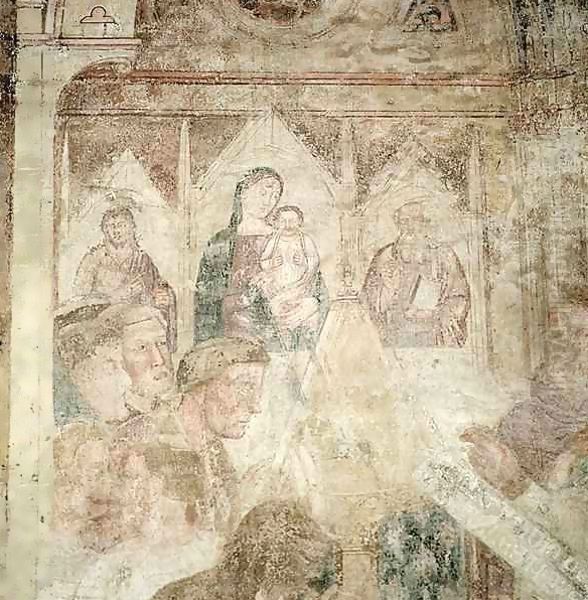 St. Ranieri Praying in the Temple - view 1