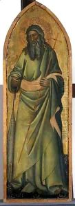 The Apostle Andrew by Andrea Bonaiuti da Da Firenze