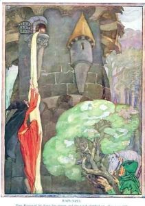 Illustration from 'Rapunzel'