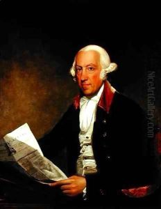 Portrait of James Rivington after a painting by Gilbert Stuart (1755-1828)