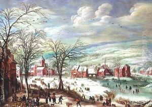 Dutch Scene in Winter