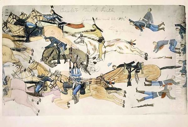 Retreat of Major Marcus Reno's command 6 - view 1