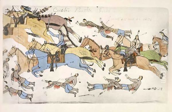 Retreat of Major Marcus Reno's command 8 - view 1
