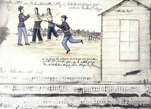 The death of Crazy Horse (c.1842-77) in 1877 by Amos Bad Heart Buffalo
