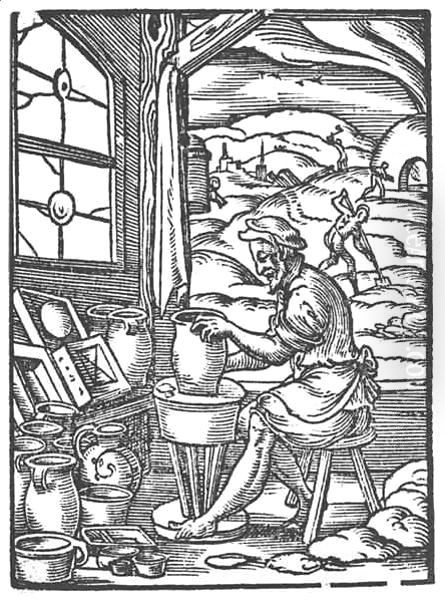 The potter by Jost Amman