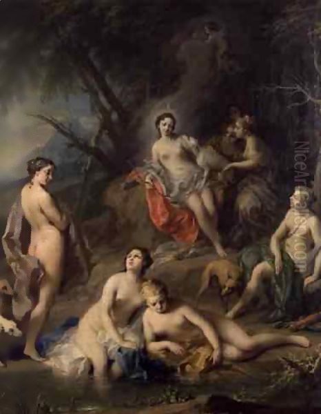 Diana Bathing with her Nymphs - view 1