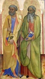 Apostles Peter and Andrew by Piero di Alvaro