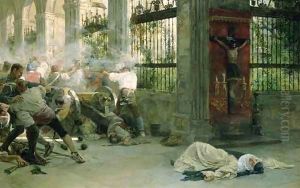 Episode from the War of Independence by Eugenio Alvarez Dumont