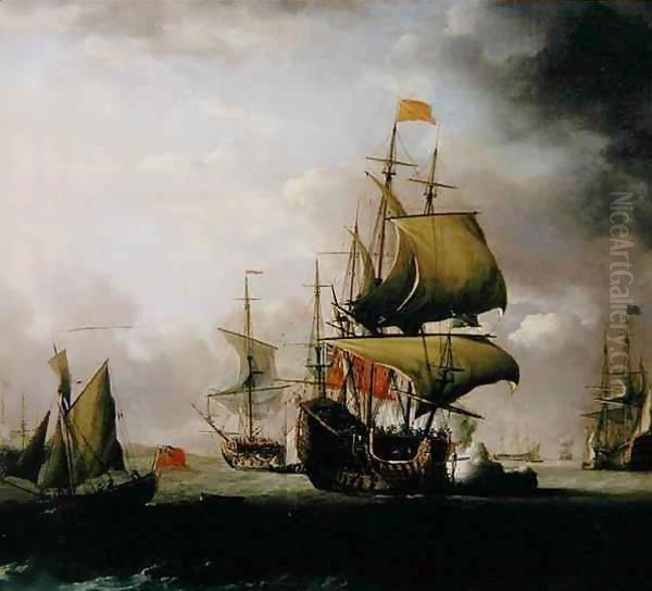 The Royal William returning to England - view 1