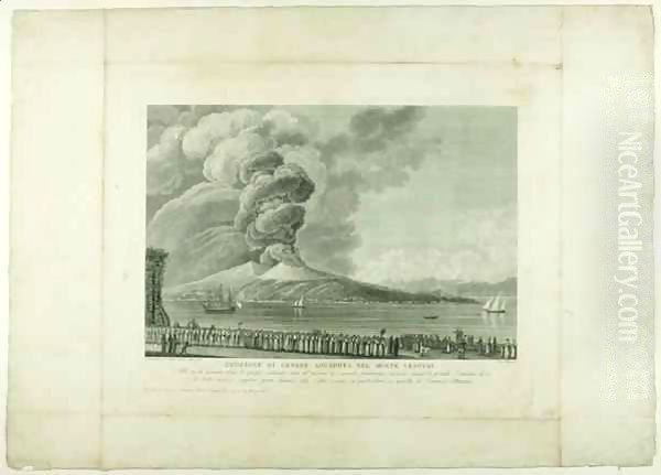 Eruption of Vesuvius - view 1