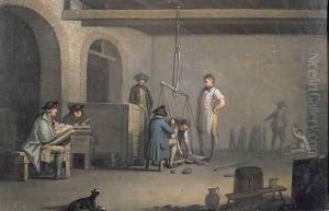 Lead Mining at Leadhills, the weighing and valuing of the lead by Sir Alexander Allan