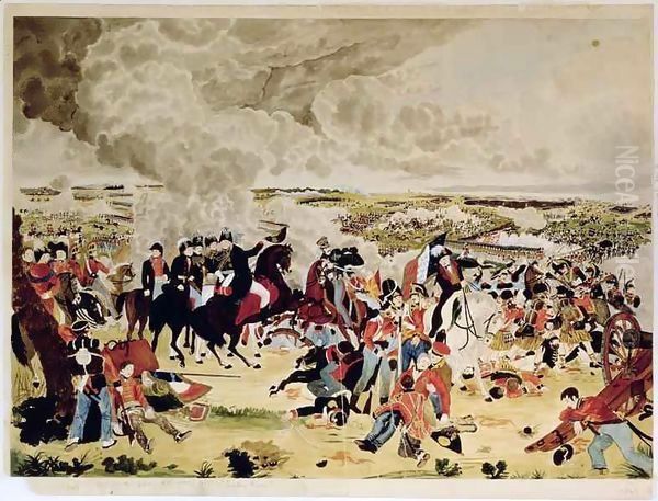 The Battle of Waterloo - view 1