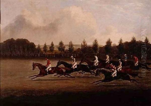 Start of the Doncaster St. Leger - view 1
