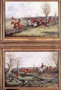 Pair of Hunting Scenes by Henry Thomas Alken