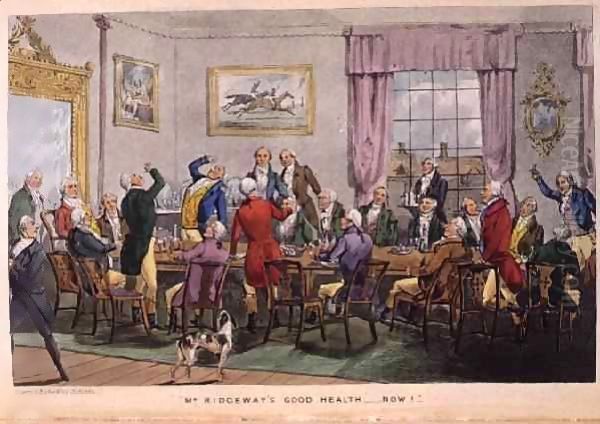 Mr Ridgeway's Good Health...Now, from Nimrod's 'The Life of a Sportsman' - view 1