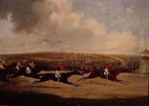 Winning of the Derby by Henry Thomas Alken