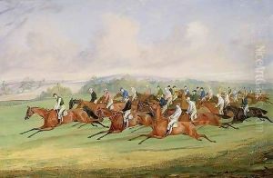 The Start of the Derby by Henry Thomas Alken