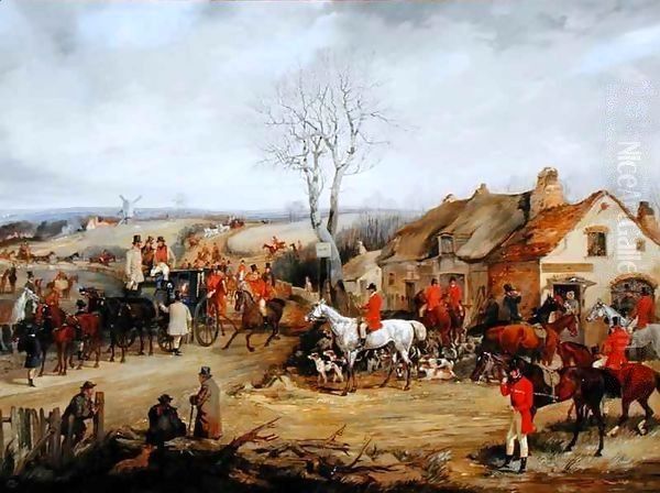 Hunting Scene, The Meet - view 1