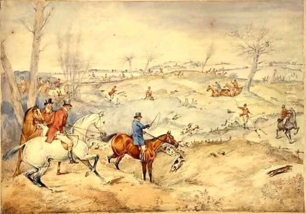 Hunting Scenes Tally-Ho - view 1