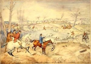 Hunting Scenes Tally-Ho by Henry Thomas Alken